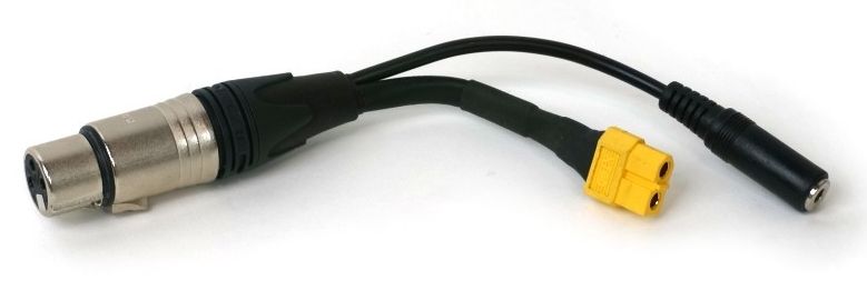 3 Pin XLR to XT60 Satiator Adapter Cable