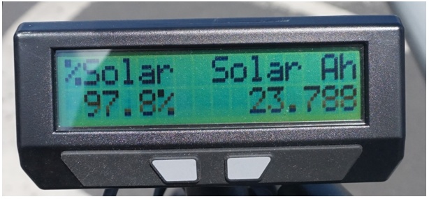 Cycle Analyst with Special Solar Firmware Installed