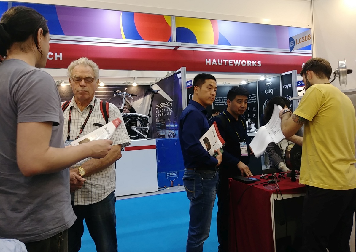 Statorade Motor Demo at Booth