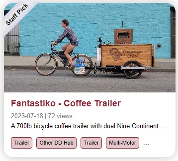 The most Fanastiko Coffee Bike