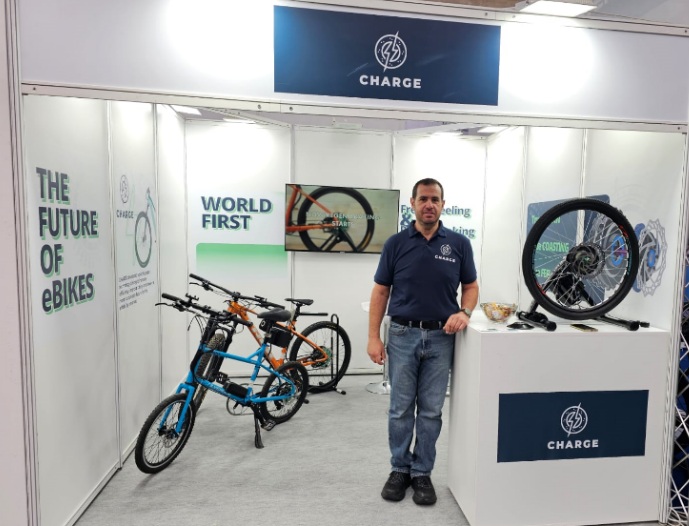 Charge's Booth at Eurobike, Hall 8, E18