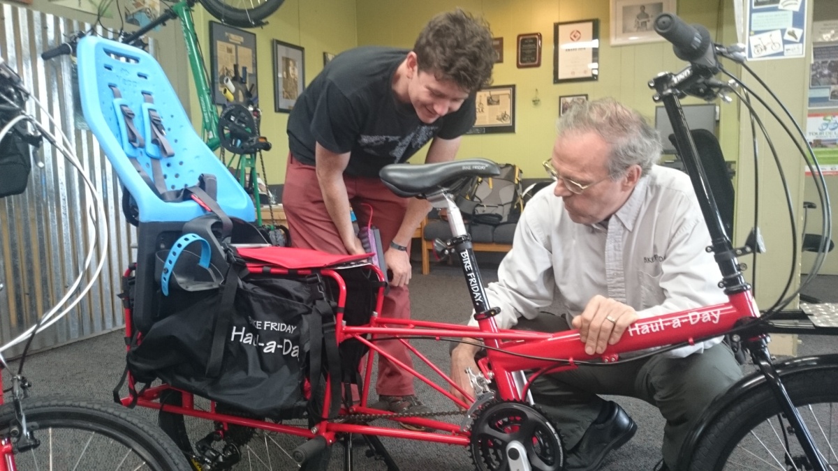 Bike Friday Visit in Eugene