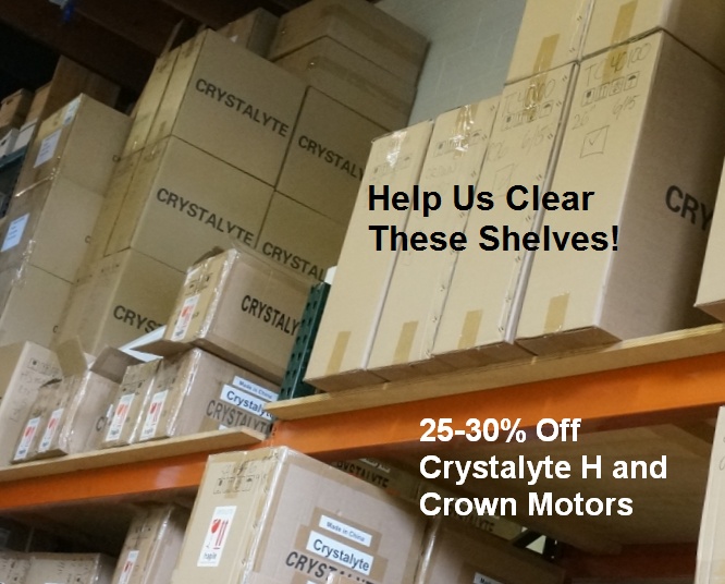 Crystalyte Motor Sale