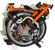 Folded Electric Brompton with NSM Motor 
