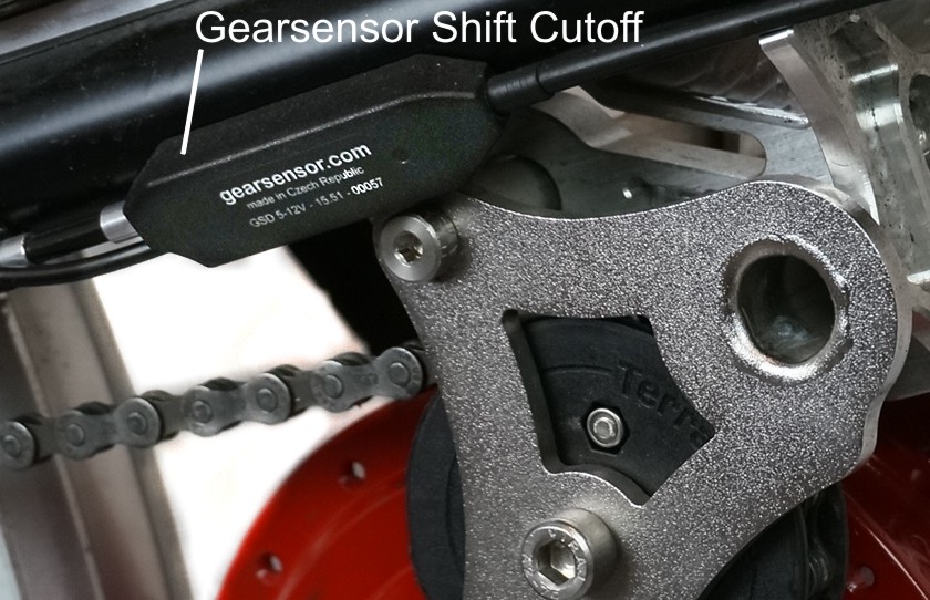 Gearesensor installed on Yuba Mundo Cycle Stoker Kit