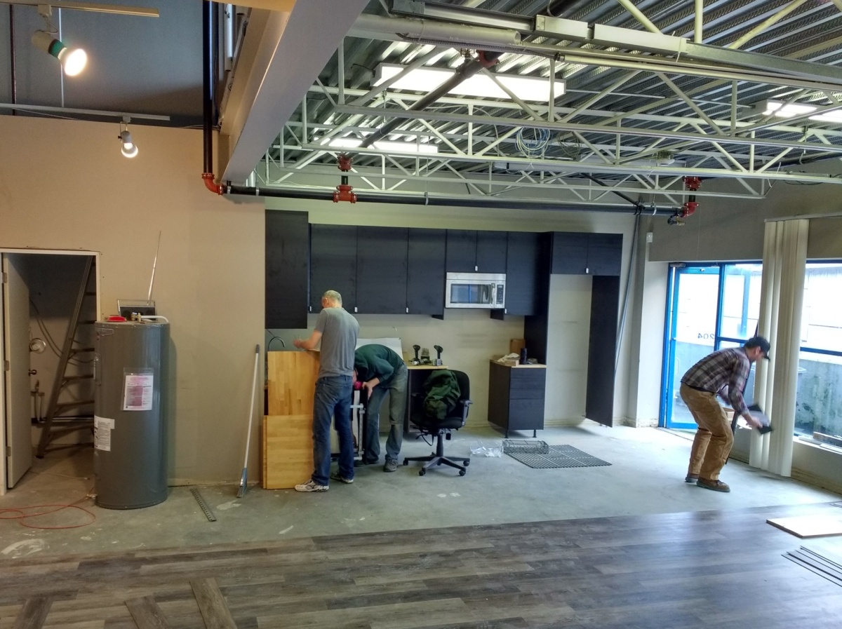 Kitchen and Staffroom