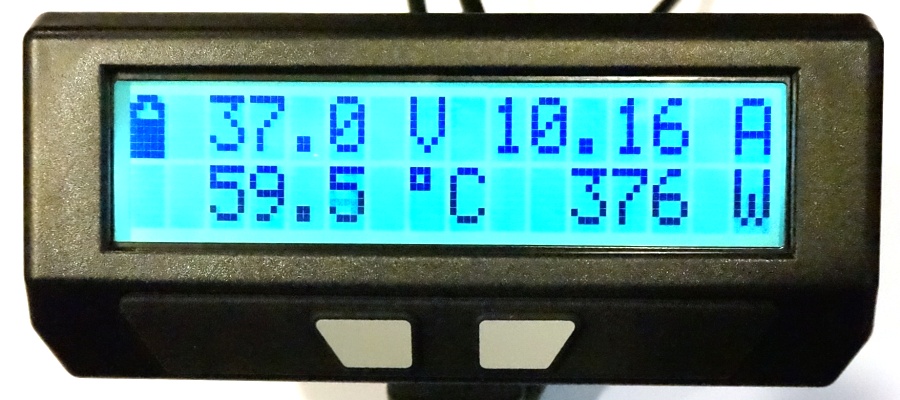 Main Screen with Temperature