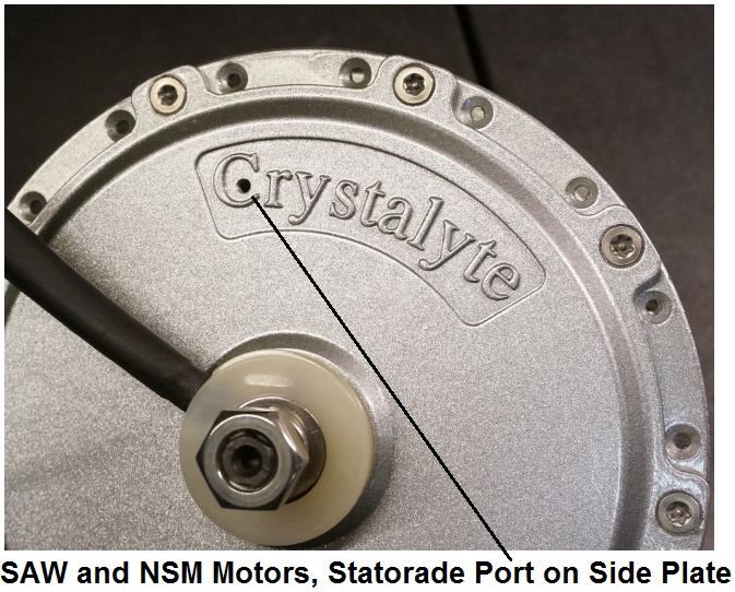 Fill Port on NSM/SAW Motors