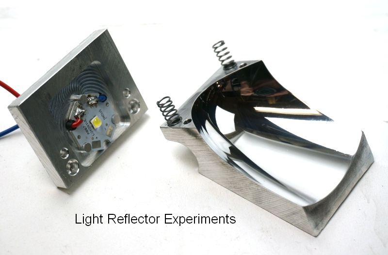 Prototype Relfective LED Lense for STVzO