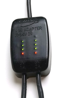 Dual Output USB Power Adapter for ebikes